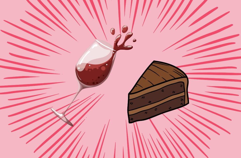 Relax with Wine and Chocolate