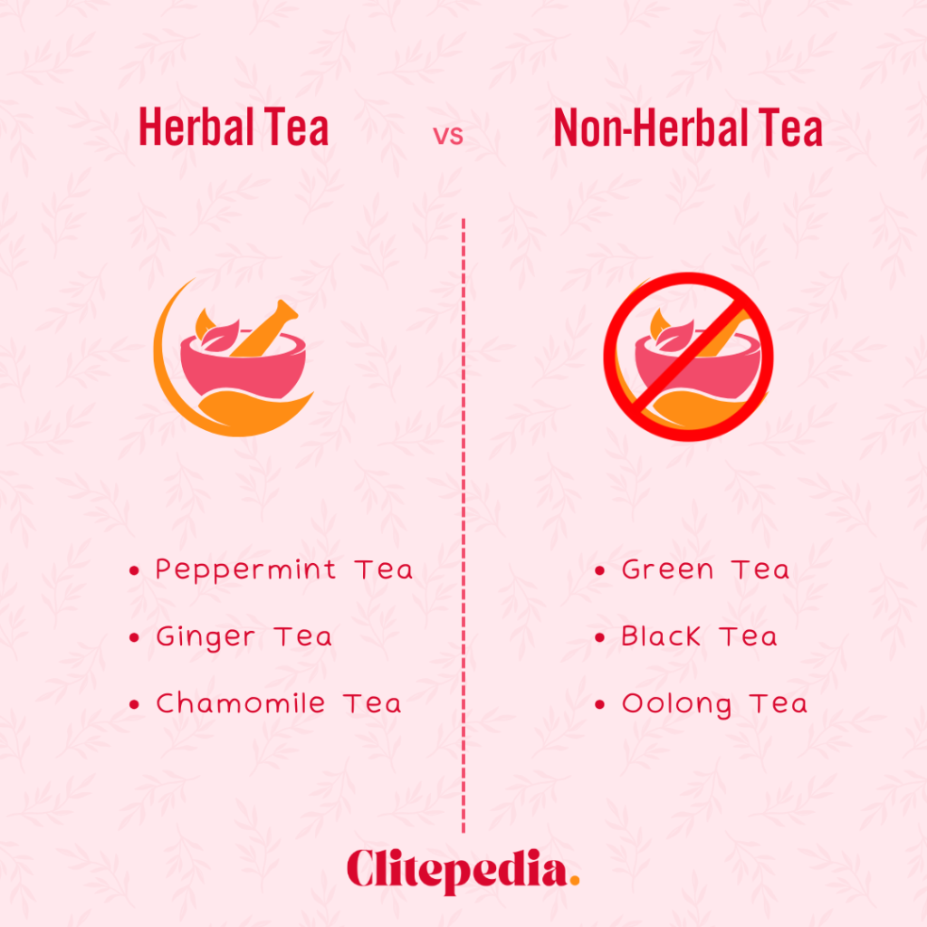 Herbal vs Non Herbal Tea