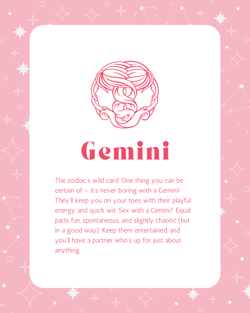 Gemini Sex Zodiac Sign