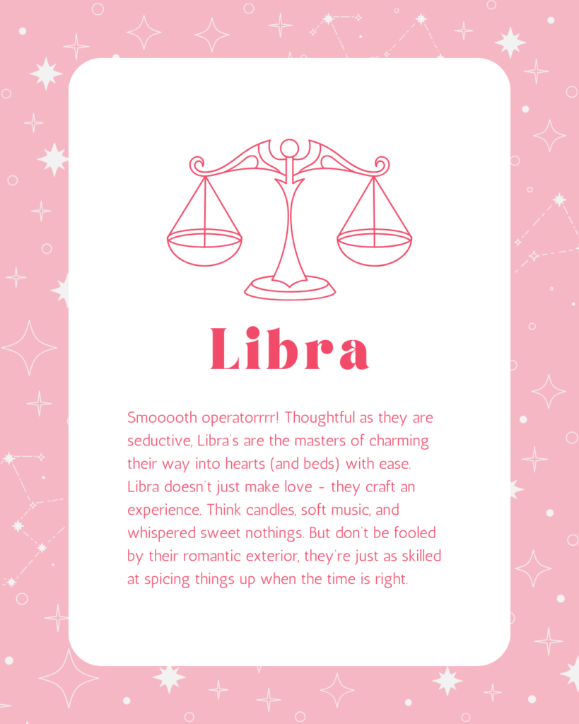 Libra Sex Zodiac Sign