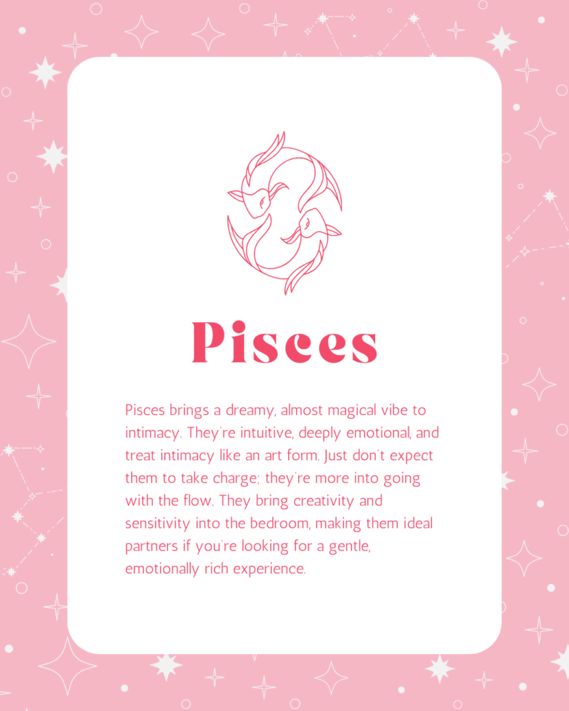 Pisces Sex Zodiac Sign