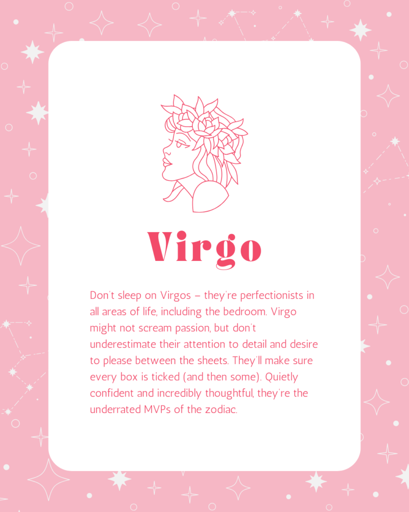 Virgo Sex Zodiac Sign