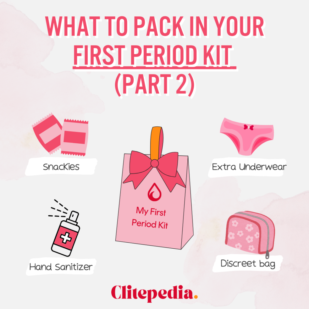 What to Pack in Your First Period Kit (Part 2)